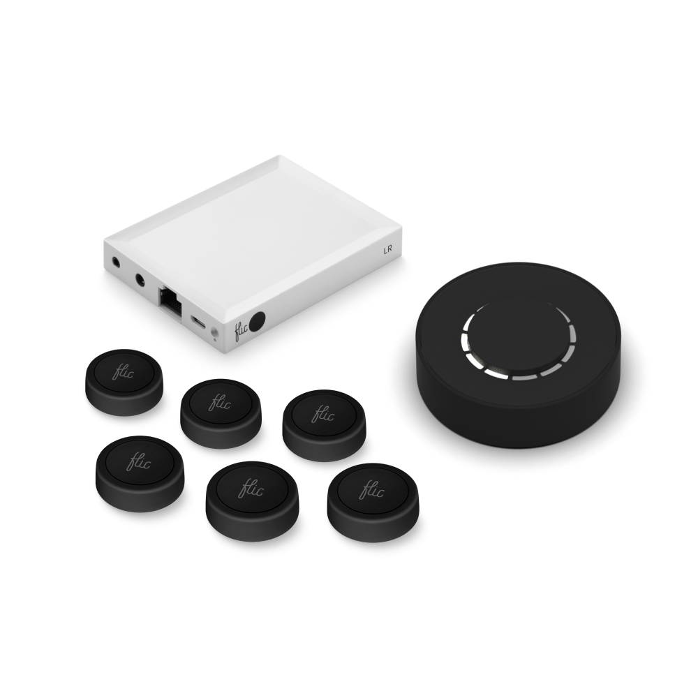 Flic l Pro Kit l Button Black l Twist Black