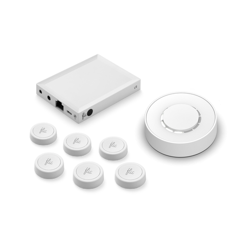 Flic l Pro Kit l Button White l Twist White