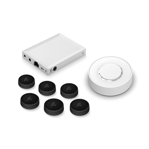 Flic l Pro Kit l Button Black l Twist White