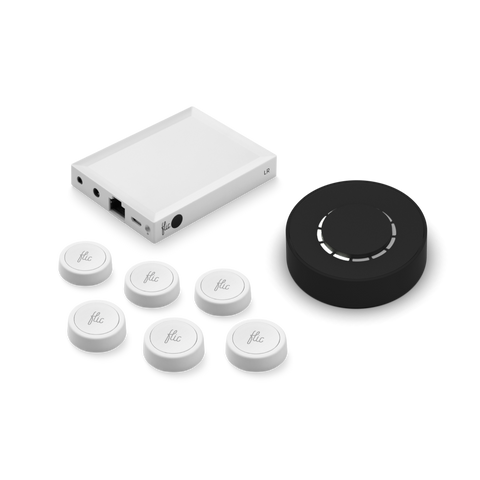 Flic l Pro Kit l Button White l Twist Black