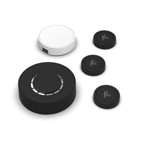 Flic l Starter Kit l Button Black l Twist Black