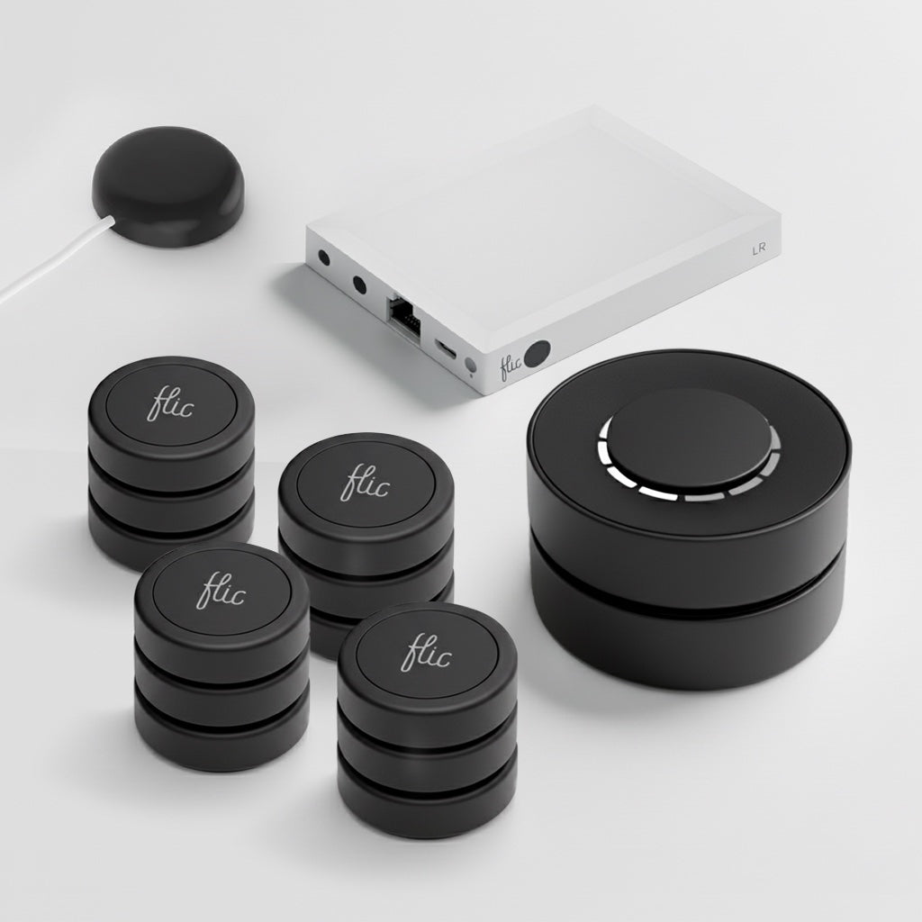 Flic | Mega Kit | Button Black | Twist Black