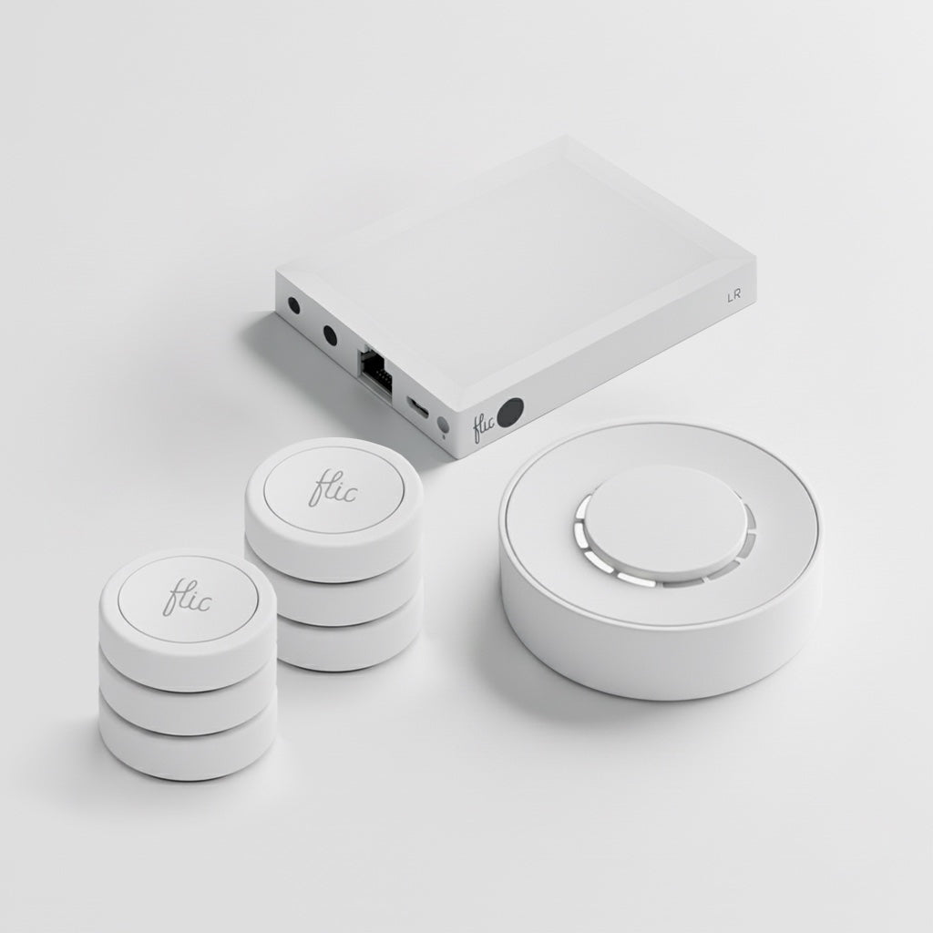Flic l Pro Kit l Button White l Twist White